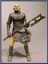 Isengard Orc (with Axe) from Lord of the Rings - Trilogy - Two Towers - Series 3 manufactured by Toy Biz [Loose]