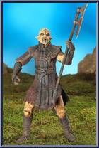 Isengard Orc (with Axe) from Lord of the Rings - Trilogy - Two Towers - Series 3 manufactured by Toy Biz [Loose]