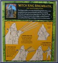 Witch King Ringwraith from Lord of the Rings - Trilogy - Fellowship of the Ring - Series 2 manufactured by Toy Biz [Back]