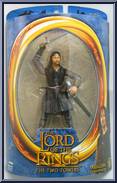 Aragorn (Helm's Deep, Sword Slashing) (Blue Box Reissue) Action Figure