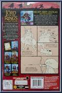 Legolas (Helm's Deep) from Lord of the Rings - Two Towers - Series 4 manufactured by Toy Biz [Back]