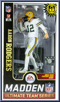 Aaron Rodgers from Madden Ultimate Team Series - Series 1 manufactured by McFarlane [Front]