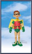 Alfred as Robin from MAD Magazine - Just-Us-League of Stupid Heroes - 1998 manufactured by DC Direct [Loose]