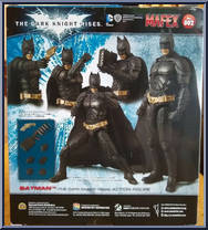 Batman (Dark Knight Rises) from Mafex - DC manufactured by Medicom [Back]