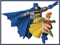 Batman (Blue Version) & Robin (Dark Knight Returns) Action Figure