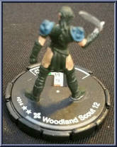 Woodland Scout ** from Mage Knight - Unlimited - Elemental League manufactured by WizKids [Loose]
