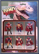 Dino Warrior (Orange Shirt) from Magnificent Dino Warrior - Basic Series manufactured by Paco [Back]