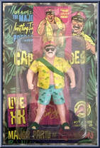 Captain Shoes (Yellow Shirt) from Major Wrestling Figure Podcast - Major Bendies - Exclusives manufactured by Unknown [Front]