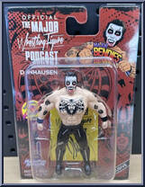 Danhausen (No Shirt) from Major Wrestling Figure Podcast - Major Bendies - Exclusives manufactured by Unknown [Front]