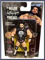 Johnny Gargano from Major Wrestling Figure Podcast - Major Bendies - Exclusives manufactured by Unknown [Front]