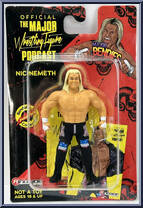 Nic Nemeth (Black Pants) from Major Wrestling Figure Podcast - Major Bendies - Exclusives manufactured by Unknown [Front]