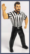 Referee TTD from Major Wrestling Figure Podcast - Major Bendies - Exclusives manufactured by Unknown [Loose]