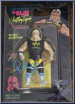 Ricky Morton from Major Wrestling Figure Podcast - Major Bendies - Exclusives manufactured by Unknown [Front]