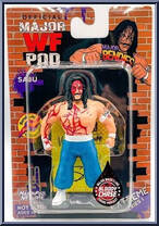 Sabu (Bloody Chase) from Major Wrestling Figure Podcast - Major Bendies - Extreme Series 1 manufactured by Unknown [Front]