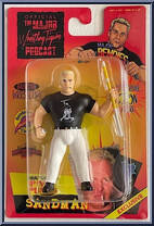 Sandman from Major Wrestling Figure Podcast - Major Bendies - Exclusives manufactured by Unknown [Front]