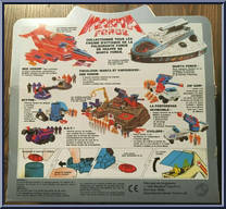 Scythe from Manta Force - Basic Series manufactured by Blue Bird [Back]