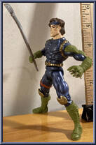 Gambit & Rogue (Age of Apocalypse) from Marvel - Famous Couples manufactured by Toy Biz [Loose]