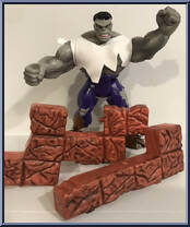 Grey Hulk from Marvel - Silver Age manufactured by Toy Biz [Loose]