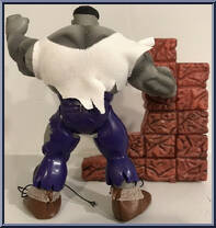 Grey Hulk from Marvel - Silver Age manufactured by Toy Biz [Loose]