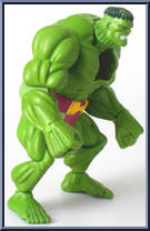 Hulk from Marvel - Shape Shifters manufactured by Toy Biz [Loose]