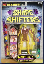 Sabretooth from Marvel - Shape Shifters manufactured by Toy Biz [Front]