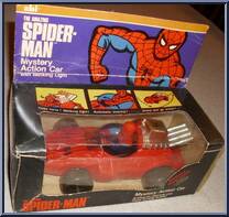 Amazing Spider-Man Car (Mystery Action) from Marvel - Basic Series manufactured by AHI [Front]