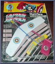 Captain America Stunt Plane from Marvel - Basic Series manufactured by AHI [Front]