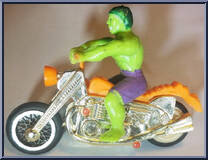 Hulk Stunt Cycle from Marvel - Basic Series manufactured by AHI [Loose]