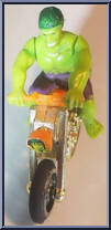 Hulk Stunt Cycle from Marvel - Basic Series manufactured by AHI [Loose]