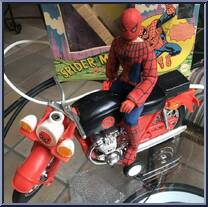 Spider-Man Cycle (Remote Control) from Marvel - Basic Series manufactured by AHI [Loose]