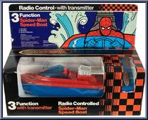 Spider-Man Speed Boat (Radio Controlled) from Marvel - Basic Series manufactured by AHI [Front]