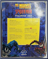 Featuring Spider-Man from Marvel - Figurine Sets manufactured by Applause [Back]