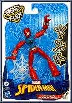 Scarlet Spider from Marvel - Bend and Flex - Basic Series manufactured by Hasbro [Front]