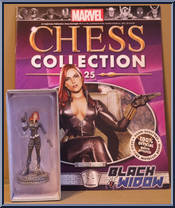 Black Widow from Marvel Chess Collection - Basic Series manufactured by Eaglemoss [Front]