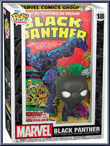 Black Panther from Marvel - Comic Covers Pop! manufactured by Funko [Front]