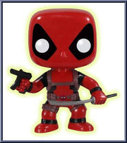 Deadpool (Glows in the Dark) from Marvel - Marvel Universe Pop! manufactured by Funko [Loose]