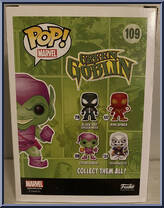 Green Goblin (Metallic) (Chase) from Marvel - Marvel Universe Pop! manufactured by Funko [Back]