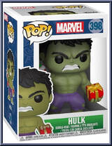 Hulk (Christmas) from Marvel - Marvel Universe Pop! manufactured by Funko [Front]