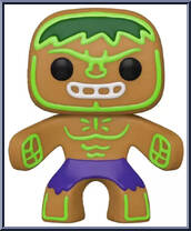 Hulk (Gingerbread) from Marvel - Marvel Universe Pop! manufactured by Funko [Loose]