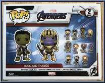 Hulk / Thanos from Marvel - Pop! Sets manufactured by Funko [Back]