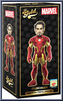 Iron Man (Gold / Black Suit) from Marvel - Vinyl Gold - 18" Scale manufactured by Funko [Front]