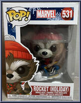 Rocket (Holiday) from Marvel - Marvel Universe Pop! manufactured by Funko [Front]