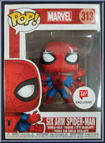 Six Arm Spider-Man from Marvel - Marvel Universe Pop! manufactured by Funko [Front]
