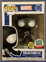 Spider-Man (Symbiote Suit) (Glows in the Dark) from Marvel - Marvel Universe Pop! manufactured by Funko [Front]