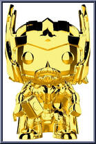 Thor (Gold Chrome) from Marvel - Marvel Stud10s Pop! manufactured by Funko [Loose]