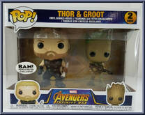 Thor / Groot from Marvel - Pop! Sets manufactured by Funko [Front]