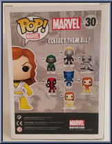 White Phoenix from Marvel - Marvel Universe Pop! manufactured by Funko [Back]