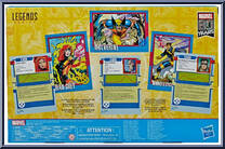 Love Triangle (Wolverine / Jean Grey / Cyclops) from Marvel Legends - 80th Anniversary Series - Multi-Packs manufactured by Hasbro [Back]