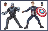 Captain America / Crossbones from Marvel Legends - Cinematic Universe 10th Anniversary - Box Sets manufactured by Hasbro [Loose]
