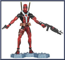 Deadpool (Red / Black) from Marvel Legends - Epic Heroes manufactured by Hasbro [Loose]